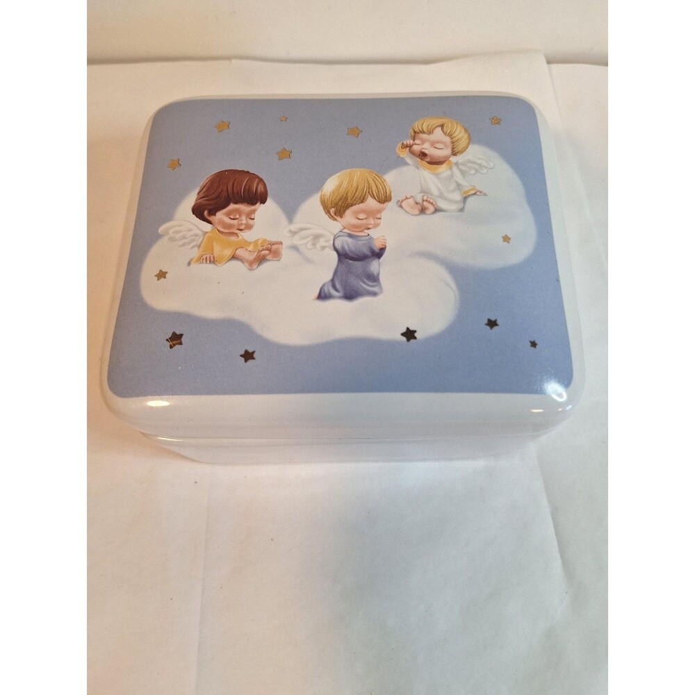 Hallmark Mary’s Angels Wind Up Trinket Box Plays "Silent Night"